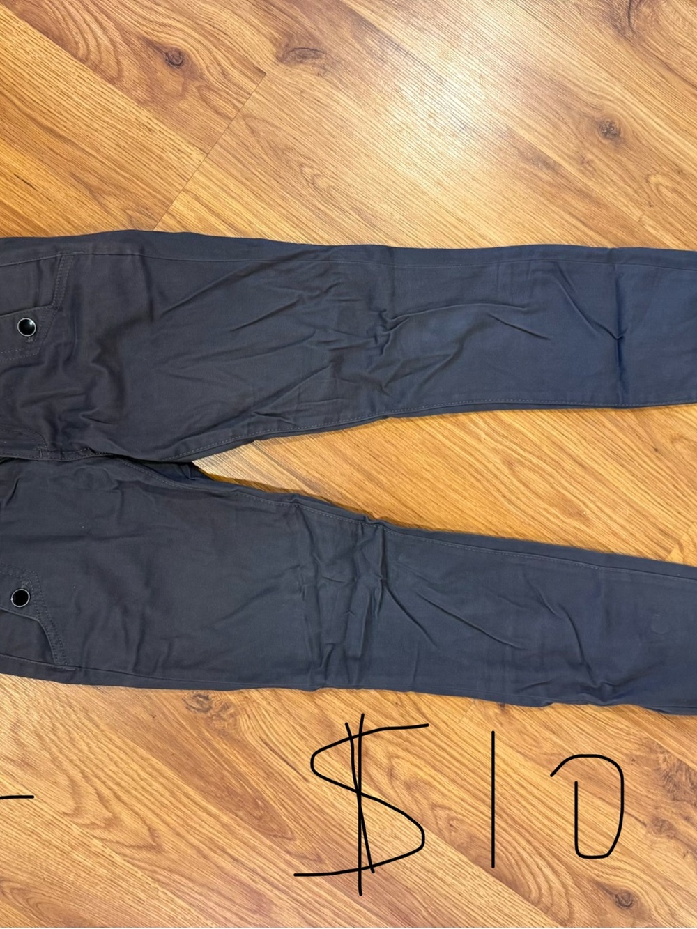 Men's Black Slim Casual Pants